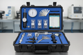 Complete mechanical inspection tool kit in foam-lined hard case