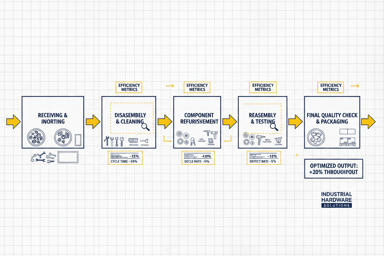 Refurbishment Line Optimization Study